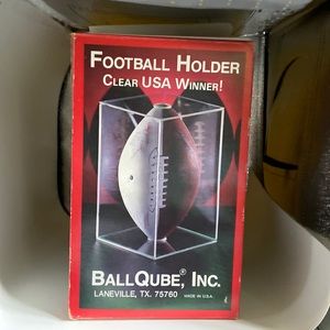 Ball Qube Special football display original box (with a torn section) never used